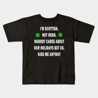 Scottish - St Patricks day Kids T-Shirt